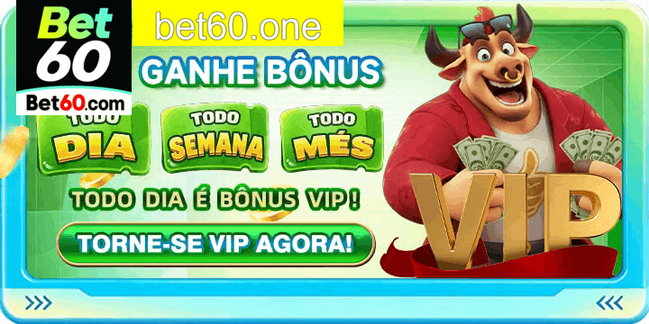 Cashback VIP BET60 - reembolso semanal